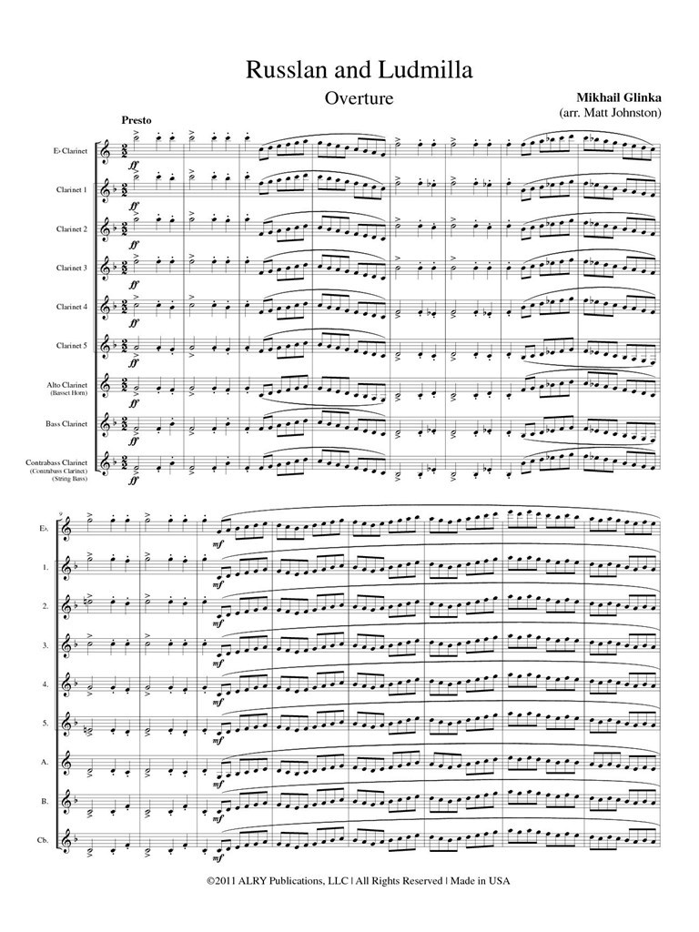 Overture To Russlan and Ludmilla