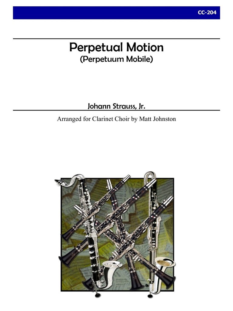 Perpetual Motion for Clarinet Choir