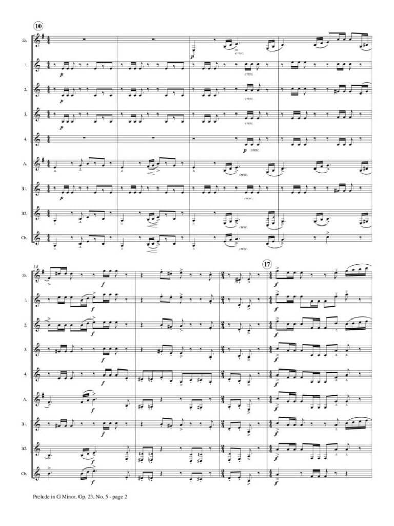 Prelude in G Minor, Op. 23, No. 5