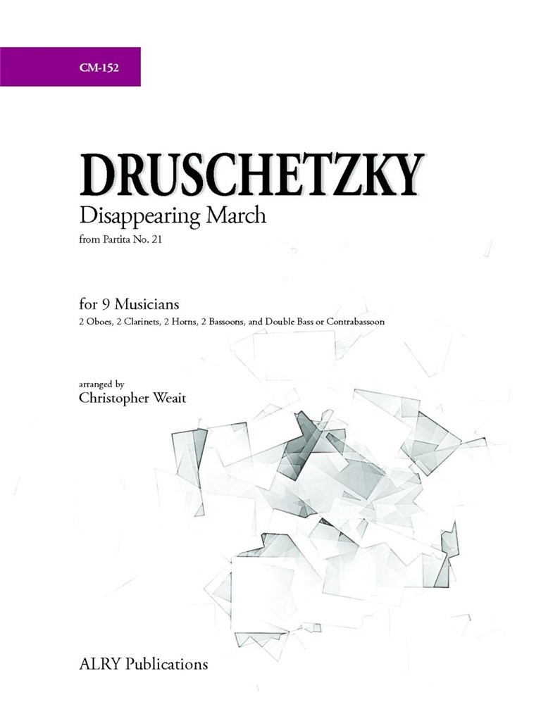 Disappearing March from Partita No. 21