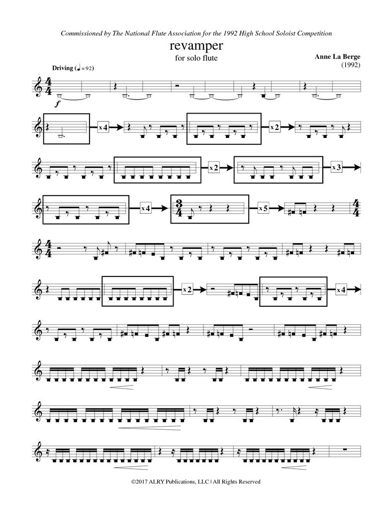 Revamper for Solo Flute