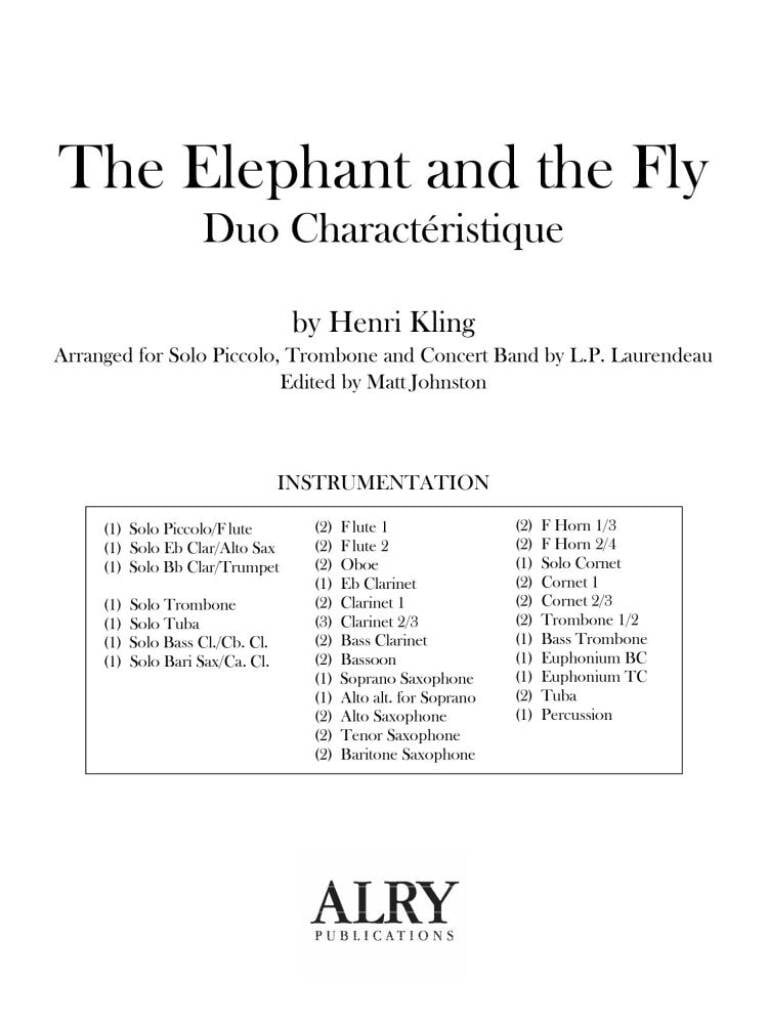 The Elephant and the Fly