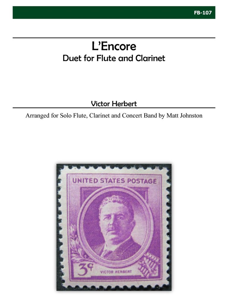 LEncore For Flute, Clarinet and Concert Band