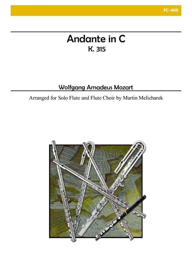 Andante in C for Flute Choir
