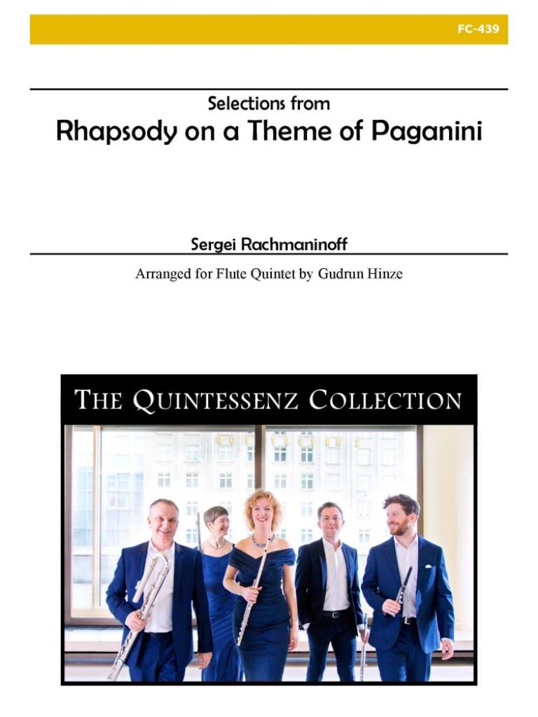 Rhapsody on a Theme of Paganini for Flute Quintet