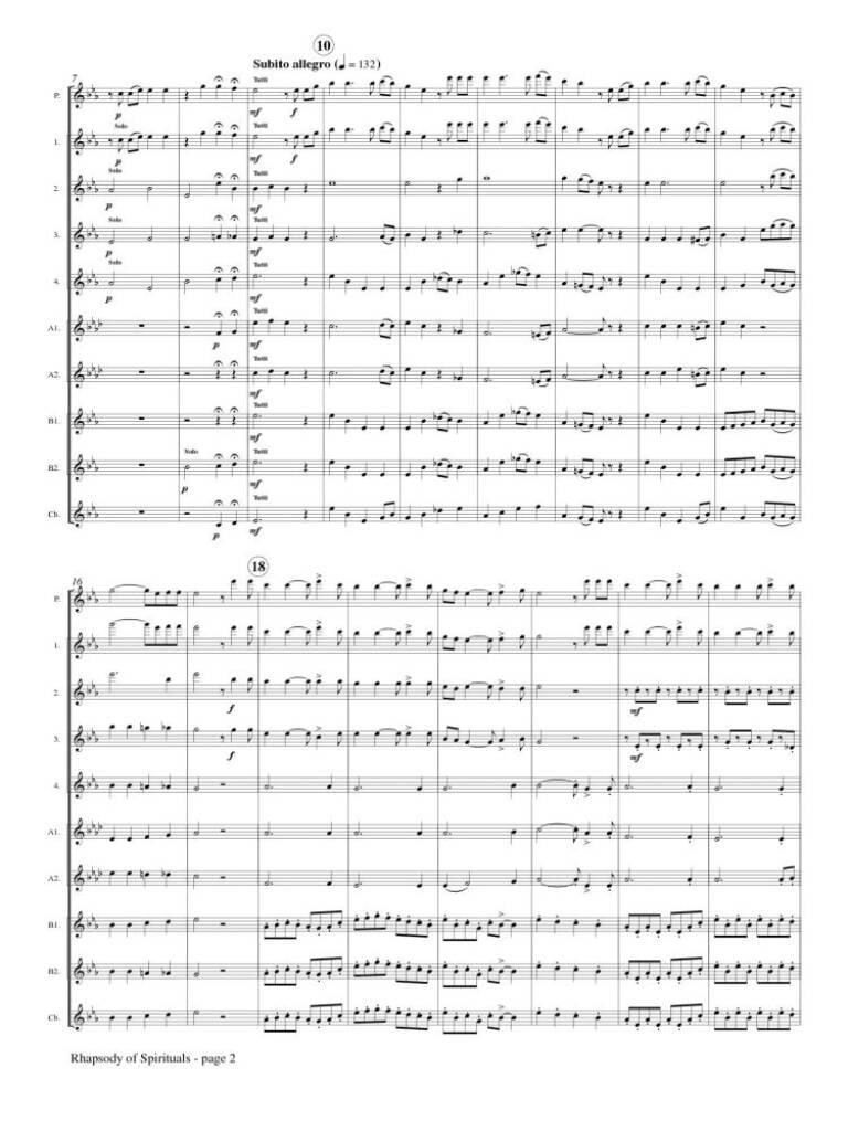 Rhapsody of Spirituals