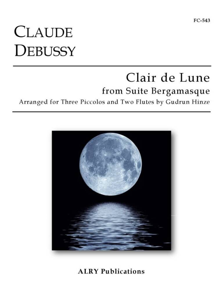 Clair de Lune for Three Piccolos and Two Flutes