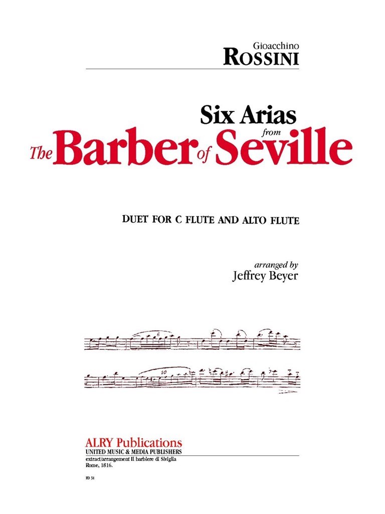 Six Arias from The Barber of Seville