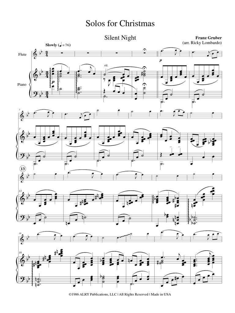 Solos For Christmas