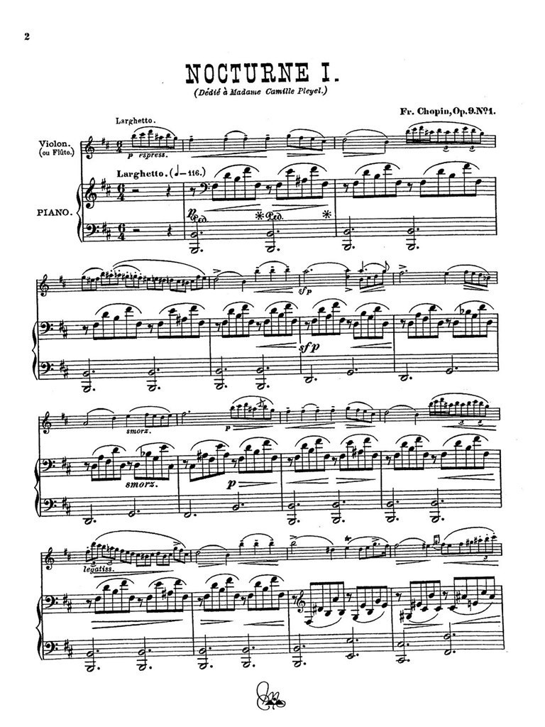 Nocturnes for Flute and Piano