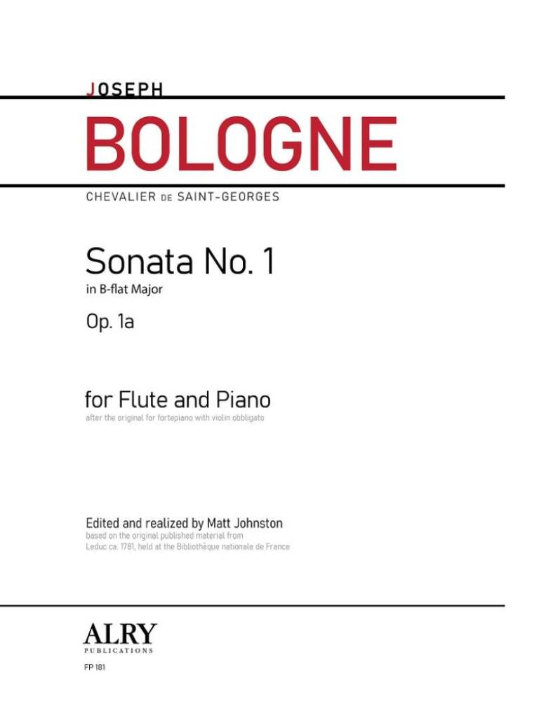 Sonata No. 1, Op. 1a