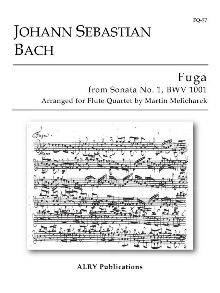 Fuga from Sonata No. 1, BWV 1001