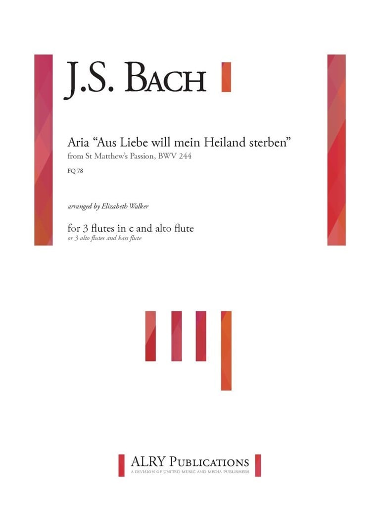 Aus Liebe will mein Heiland sterben