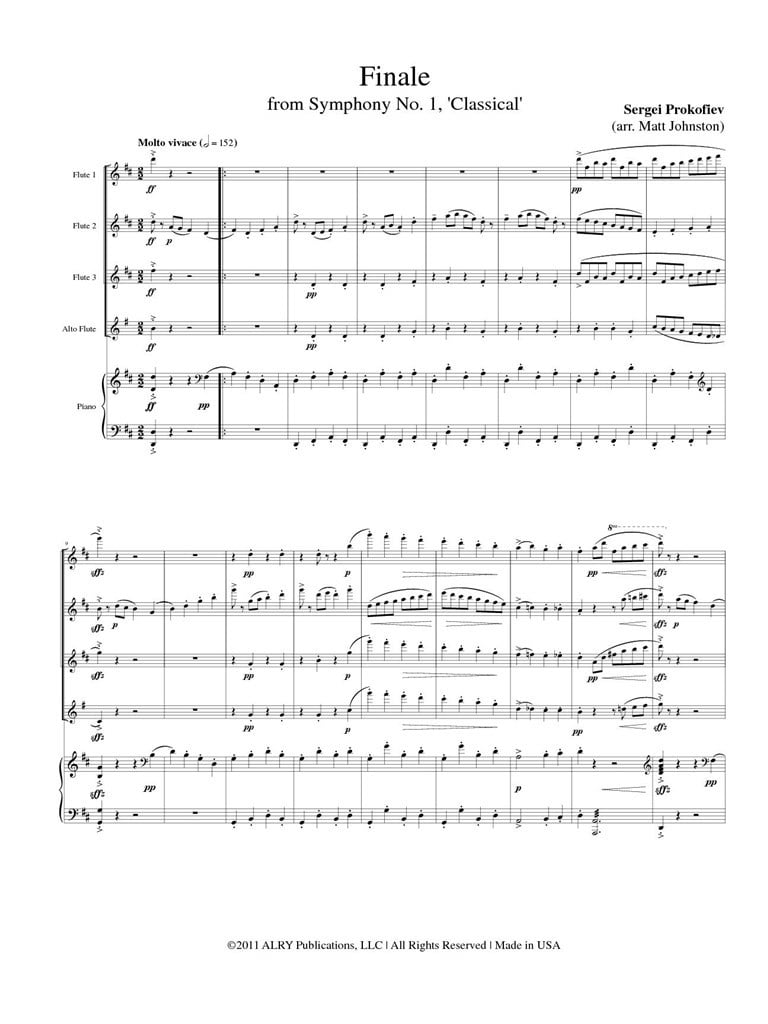 Finale From Symphony No. 1 - Classical