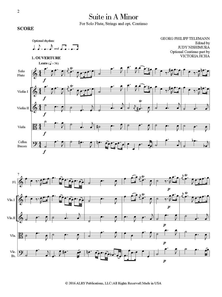 Suite In A Minor