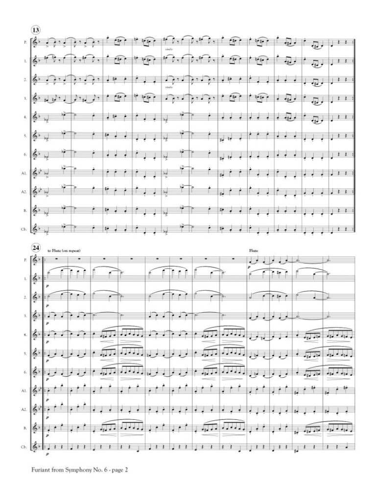 Furiant from Symphony No. 6