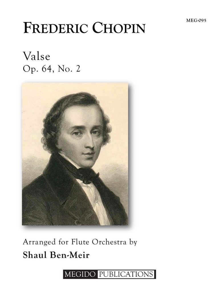 Valse, Op. 64, No. 2 for Flute Orchestra