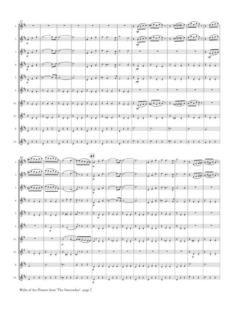 Waltz of the Flowers from 'The Nutcracker'