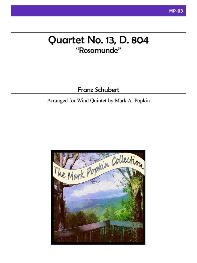 Quartet In A Minor, Op. 29, No. 13, D. 804