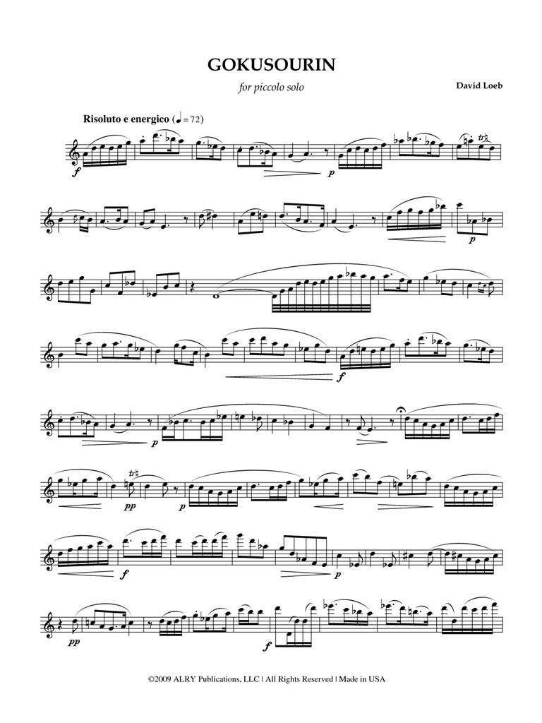 Piccolo Perspectives