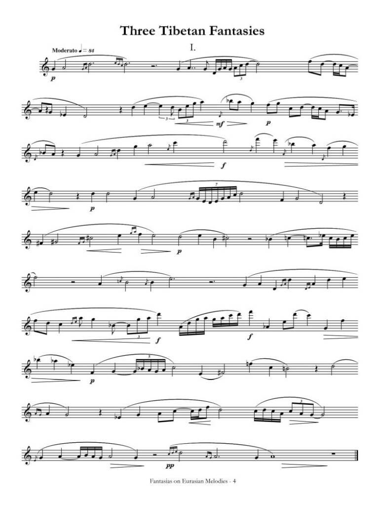 Fantasias on Eurasian Melodes