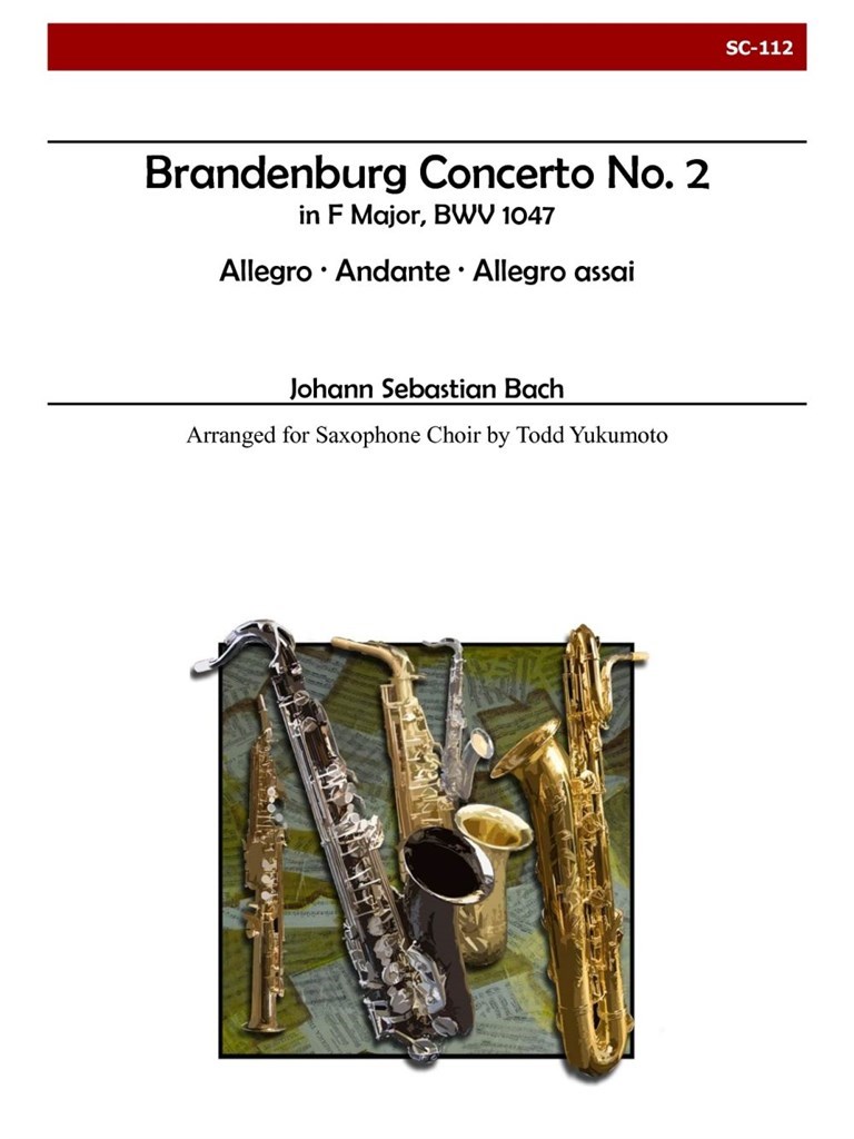 Brandenburg Concerto No. 2 For Saxophone Choir