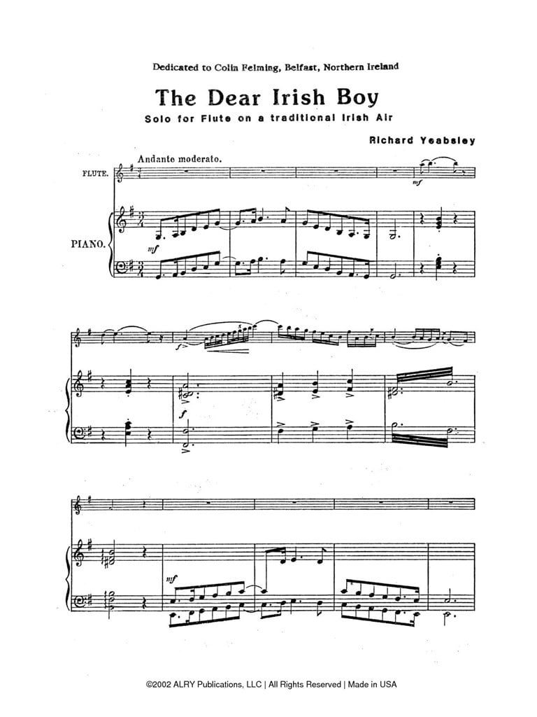 The Dear Irish Boy