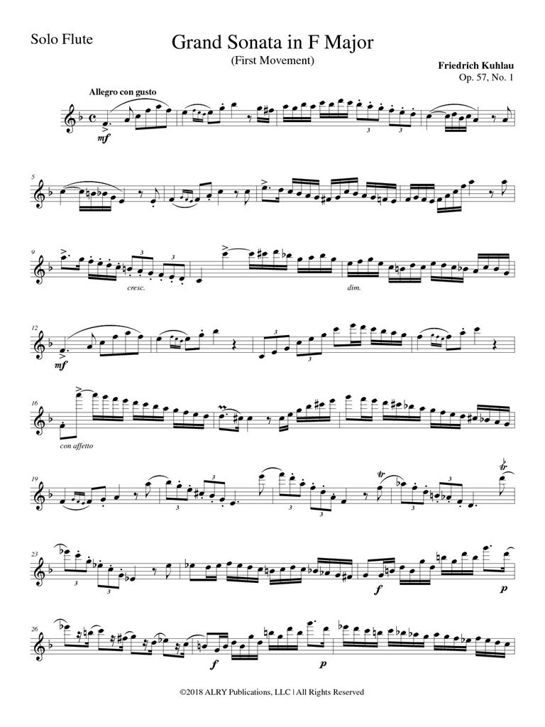 Grand Sonata in F Major, Op. 57, No. 1