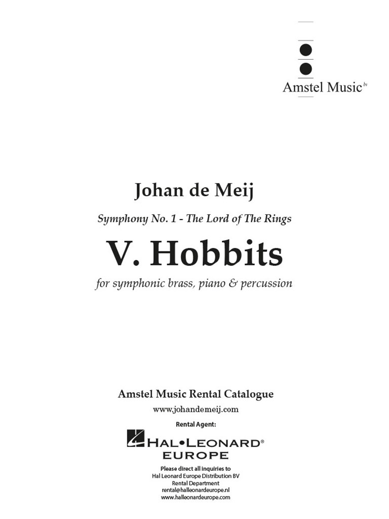Hobbits (part V from The Lord of the Rings)