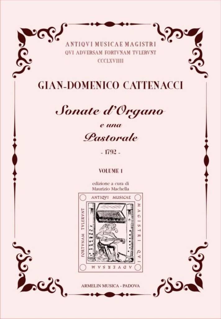 Sonate d'organo e una pastorale