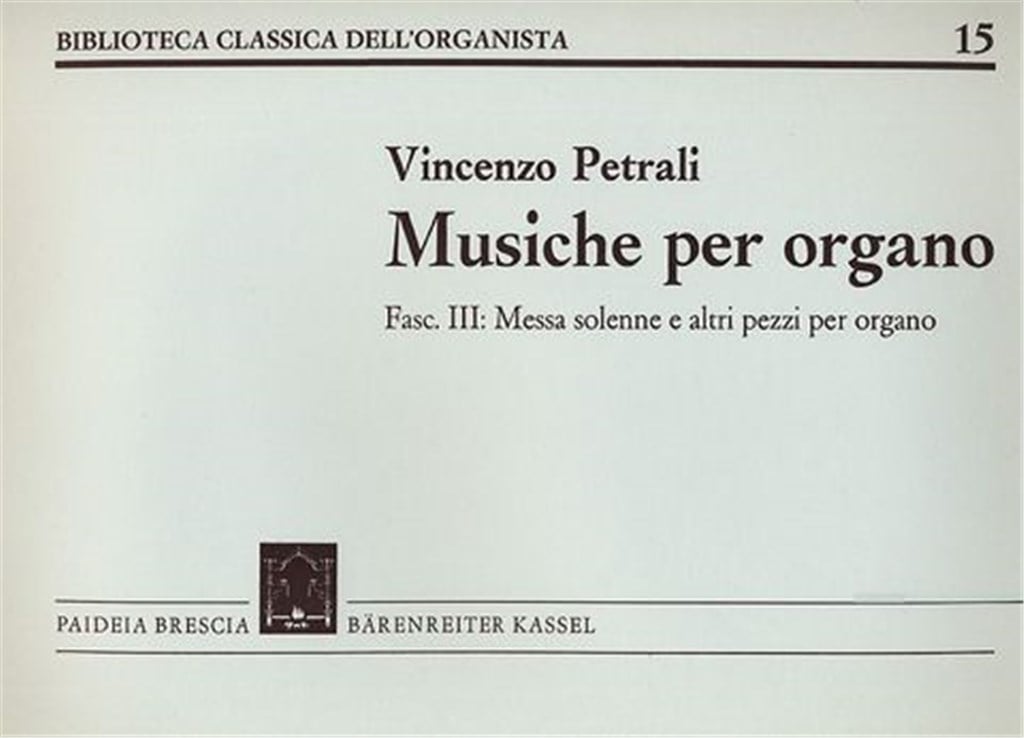 Musiche Per Organo