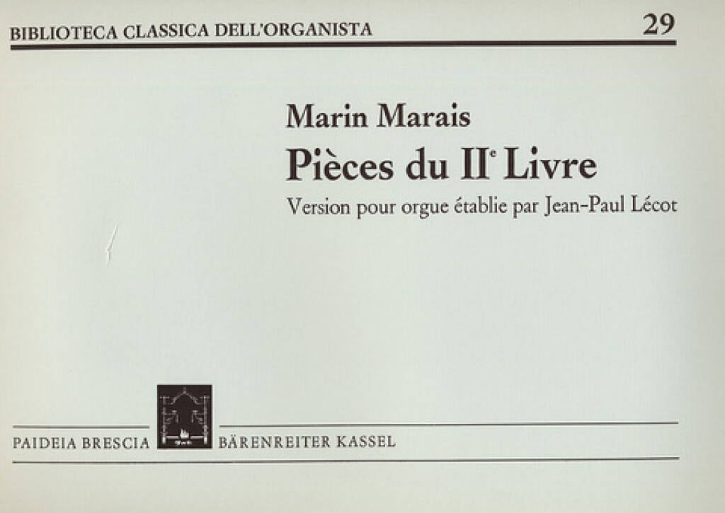 Pièces du IIe livre
