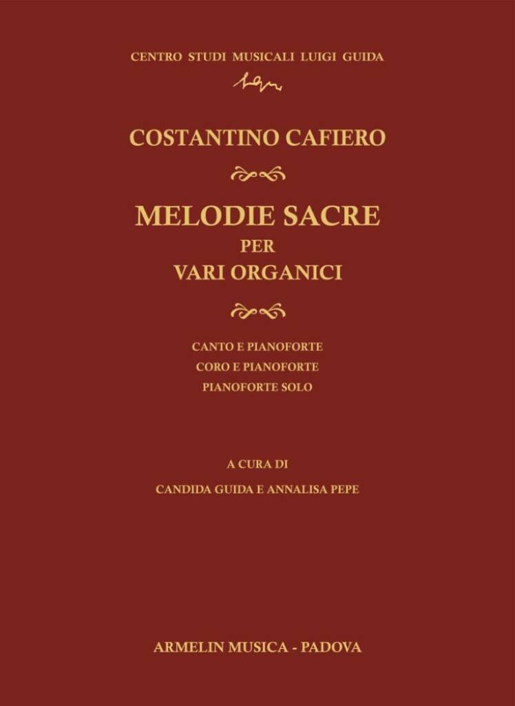 Melodie Sacre per voce e pianoforte