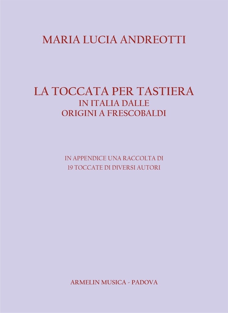 La toccata per tastiera in Italia