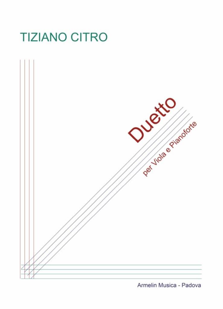 Duetto per Viola e Pianoforte
