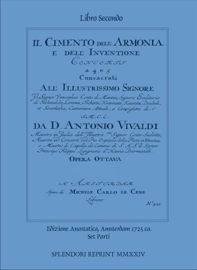 Il cimento dell?armonia e dell?inventione