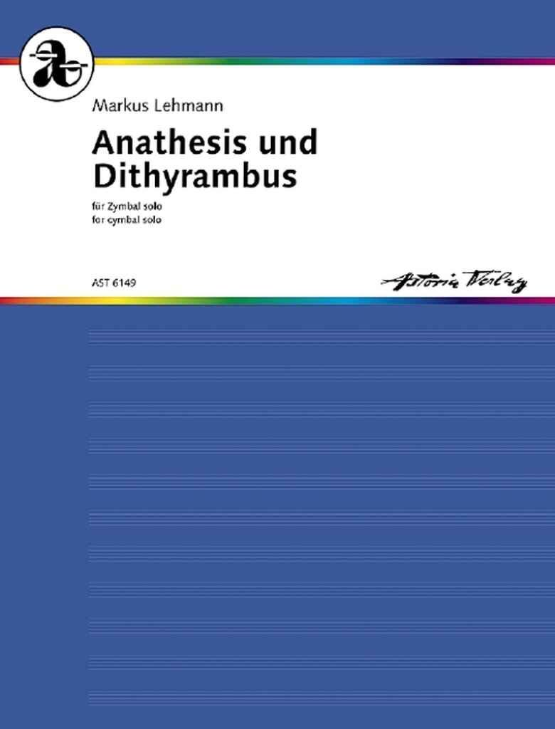Anathesis und Dithyrambus WV 47