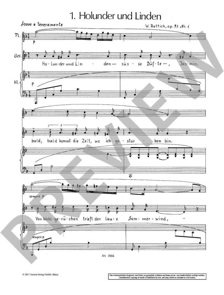 Ricarda Huch-Zyklus III op. 93