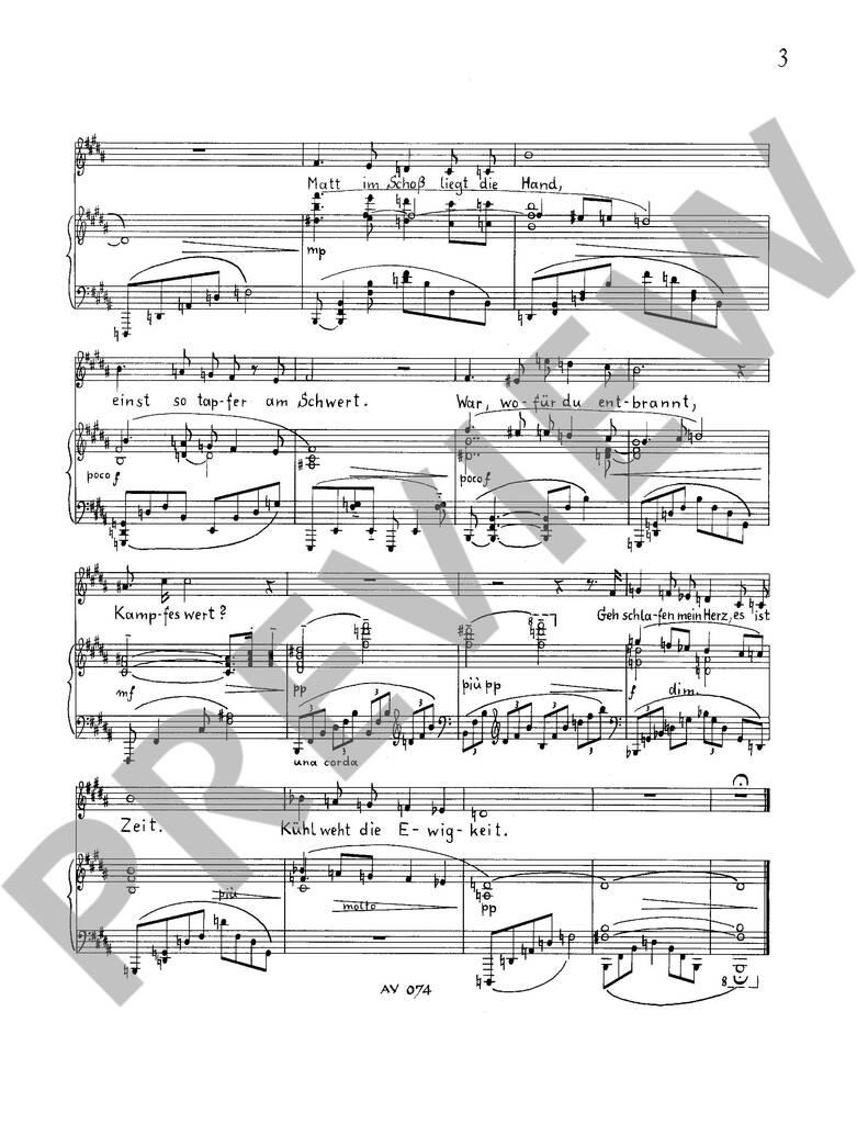 Ricarda Huch-Zyklus VI op. 96