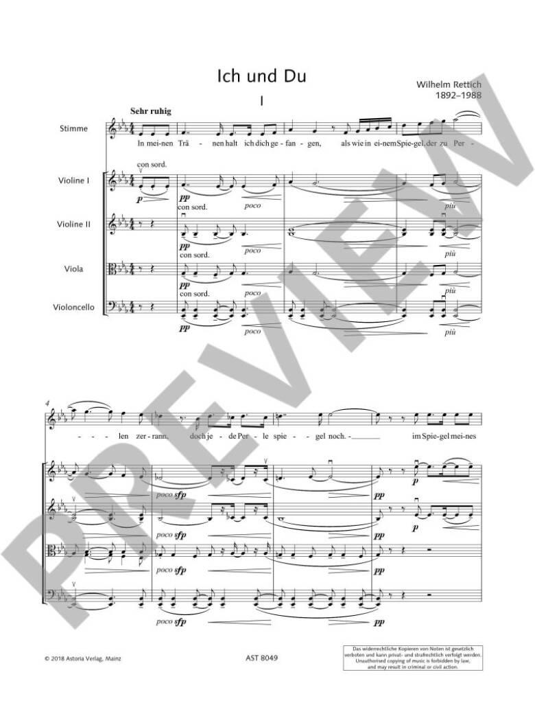 Ich und Du Es-Dur op. 25