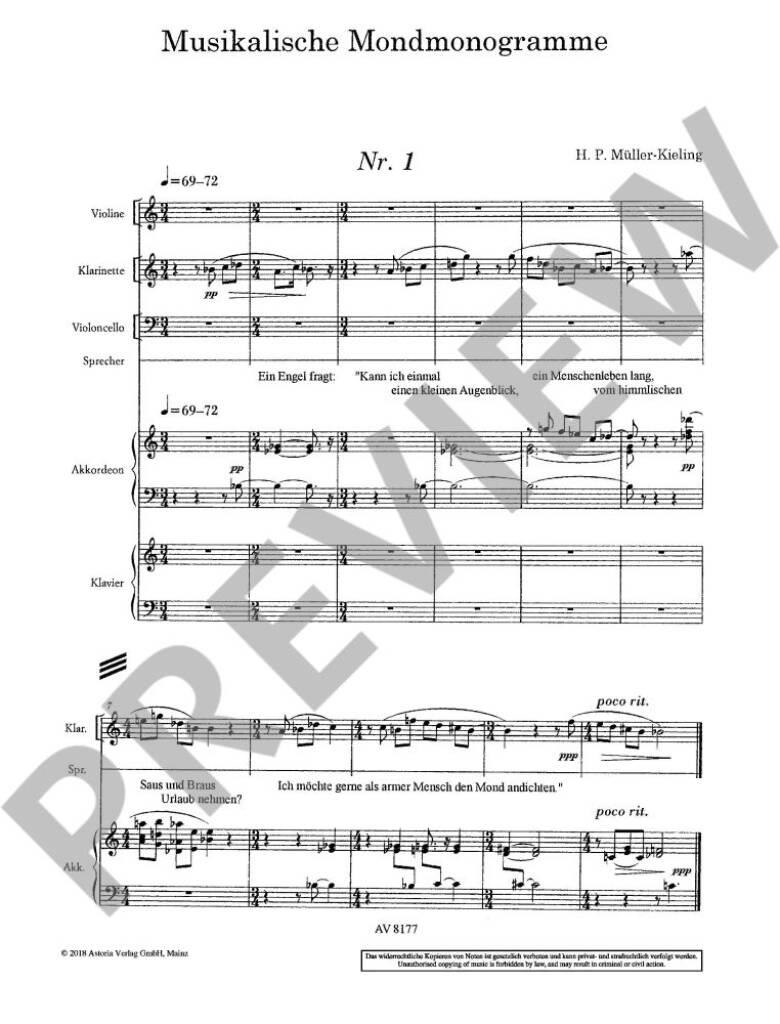 Musikalische Mondmonogramme