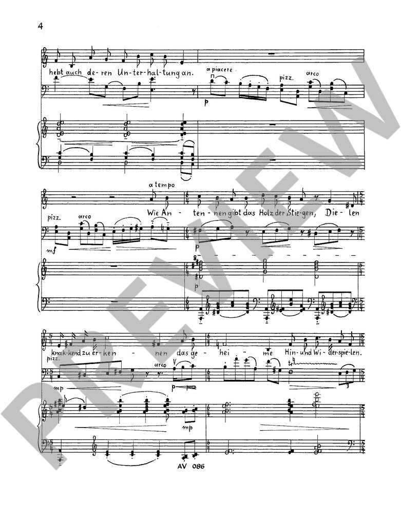 Fremde Fühlung op. 107
