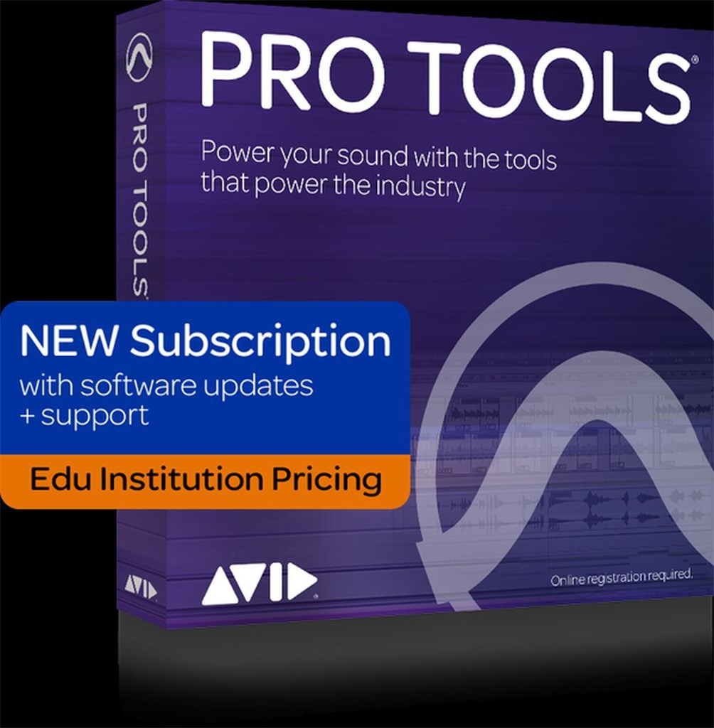 Pro Tools (Subscription, Edu User, Boxed)