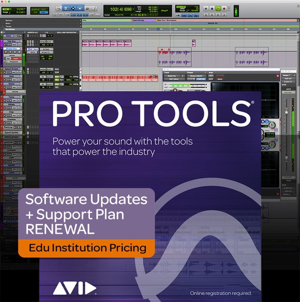 Pro Tools Support Renewal (Edu Inst, ESD)