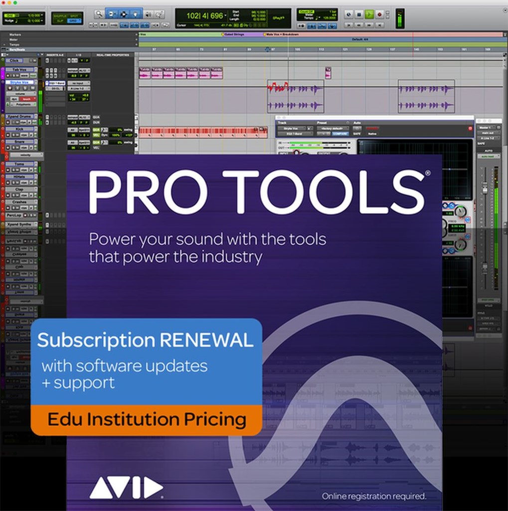 Pro Tools Sub Renewal (Edu Institution, ESD)