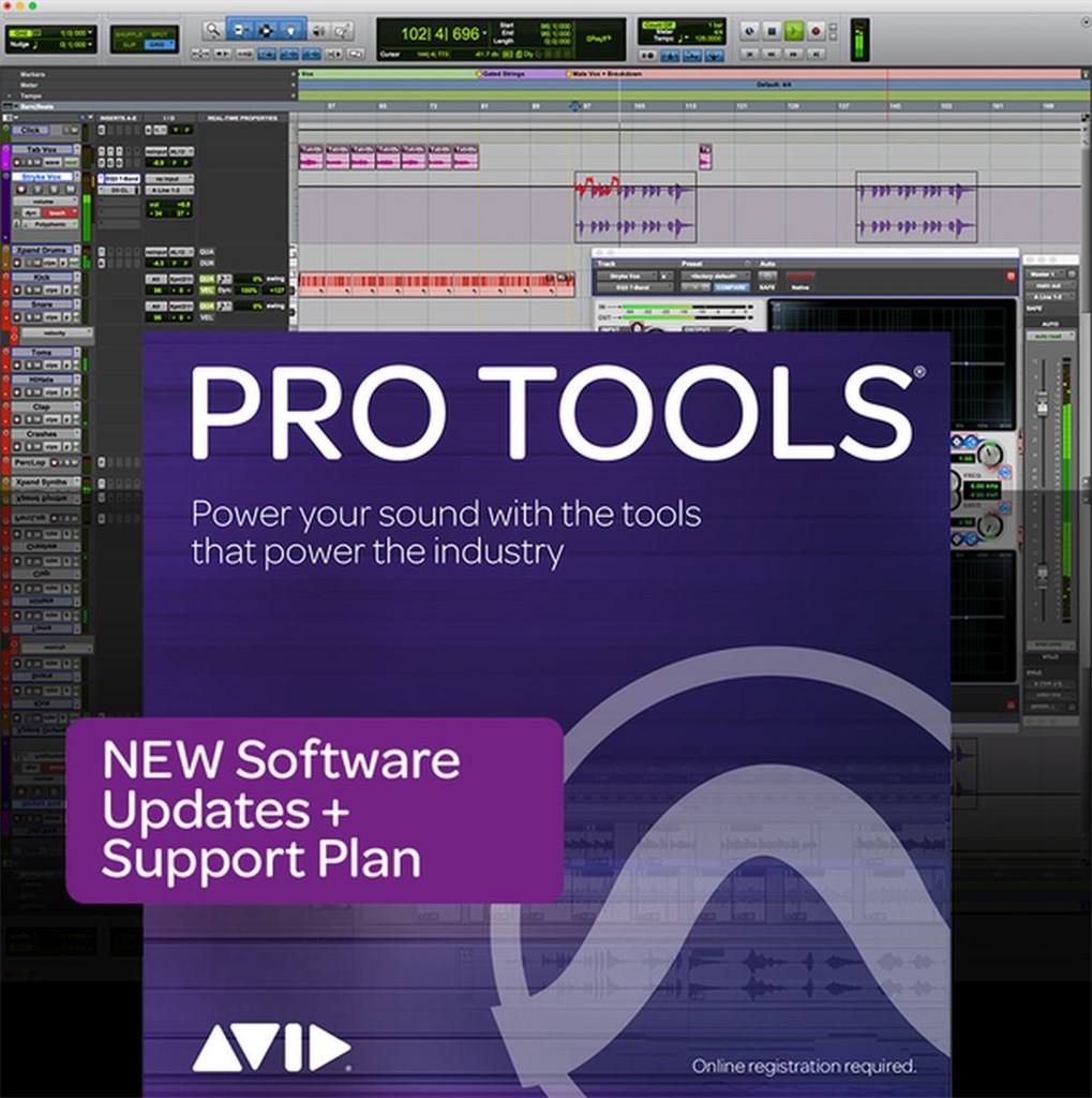 Pro Tools New Support (Boxed)