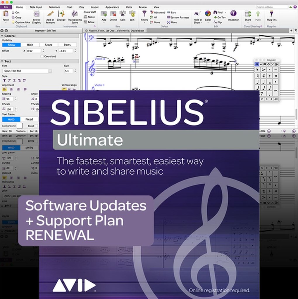 Sibelius Ultimate Support Renewal (ESD)