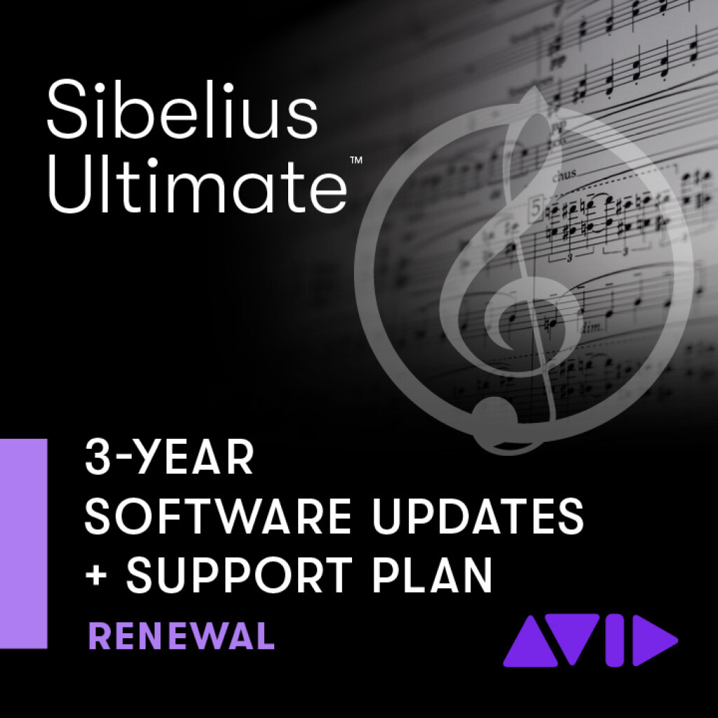 Sibelius Ult Support Renewal (ESD) 3 year