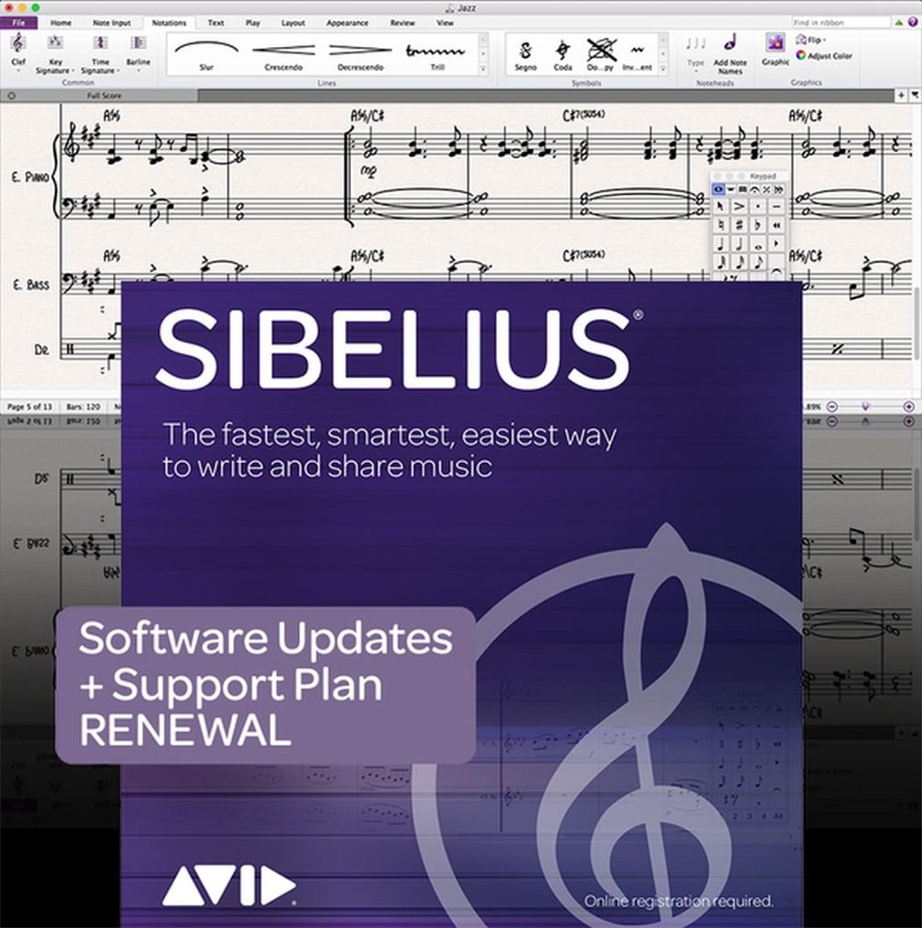 Sibelius Support Renewal (ESD)