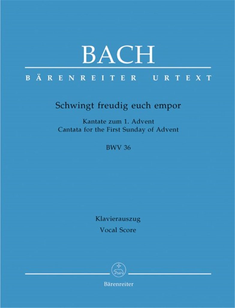 Schwingt freudig euch empor (Vc/Kb/Fa)